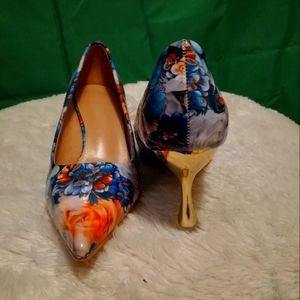 Gold Heel muti color